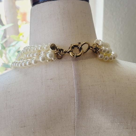 J. Crew Twisted Hammock Pearl Necklace - Picture 6 of 11